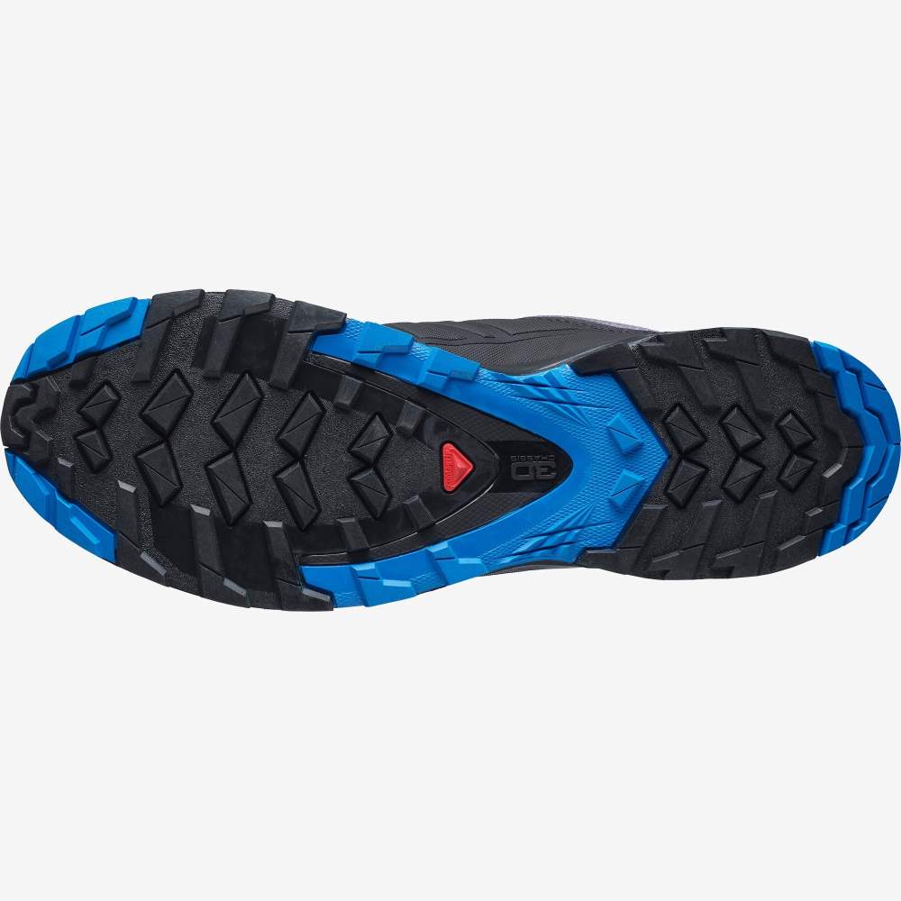 Black Blue Salomon Xa Wild Men's Hiking Shoes | 789354SNG