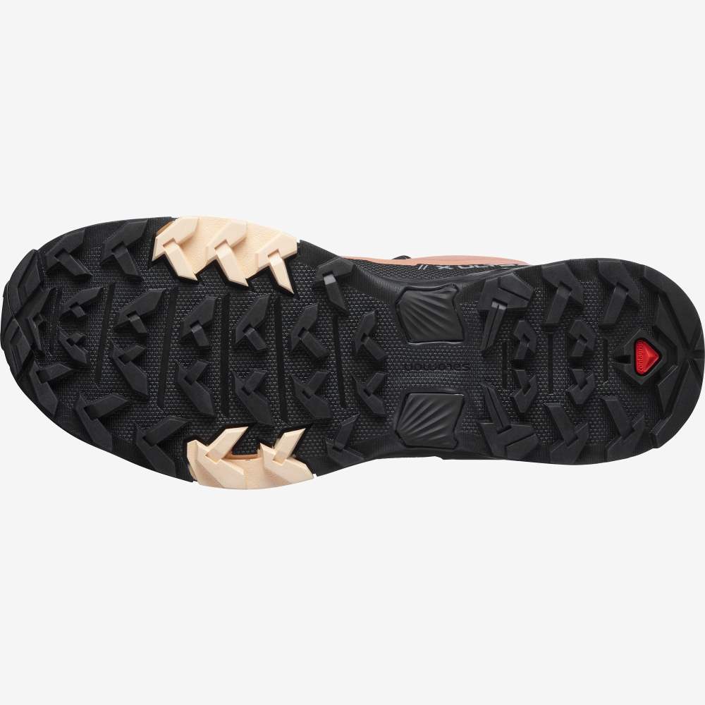 Black Cream Salomon X Ultra 4 Gore-Tex Women's Hiking Shoes | 739412PFU
