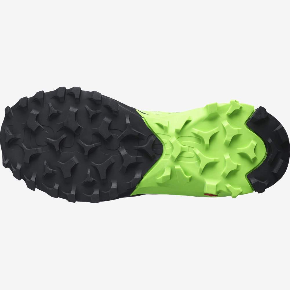 Black Green Salomon Madcross Men's Trail Running Shoes | 849751MUI