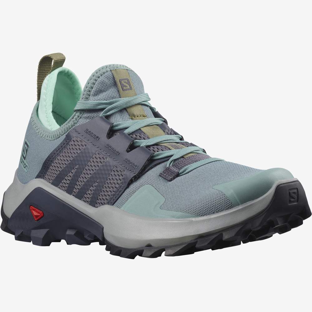 Black Green Salomon Madcross Women's Trail Running Shoes | 320971MFQ