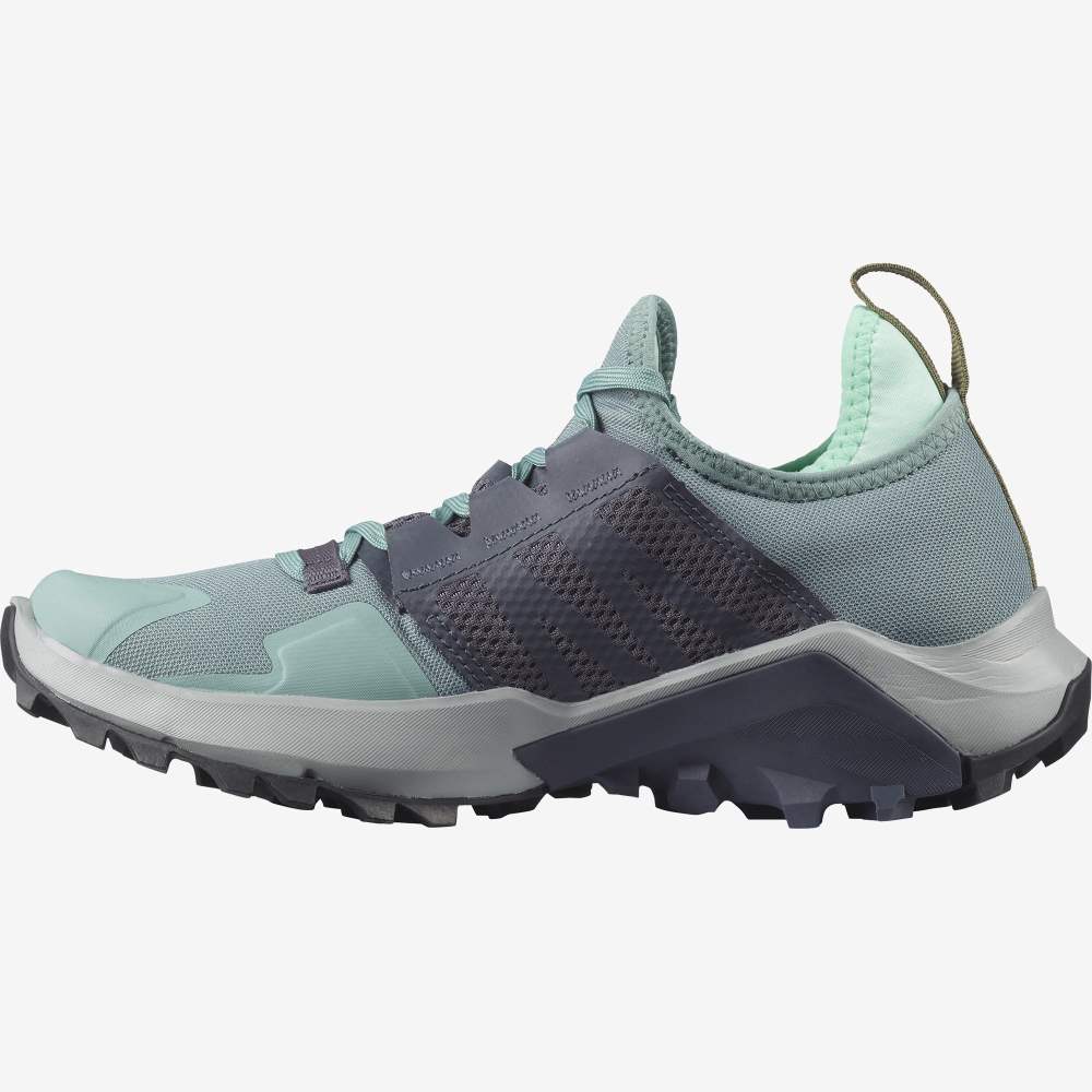 Black Green Salomon Madcross Women's Trail Running Shoes | 320971MFQ