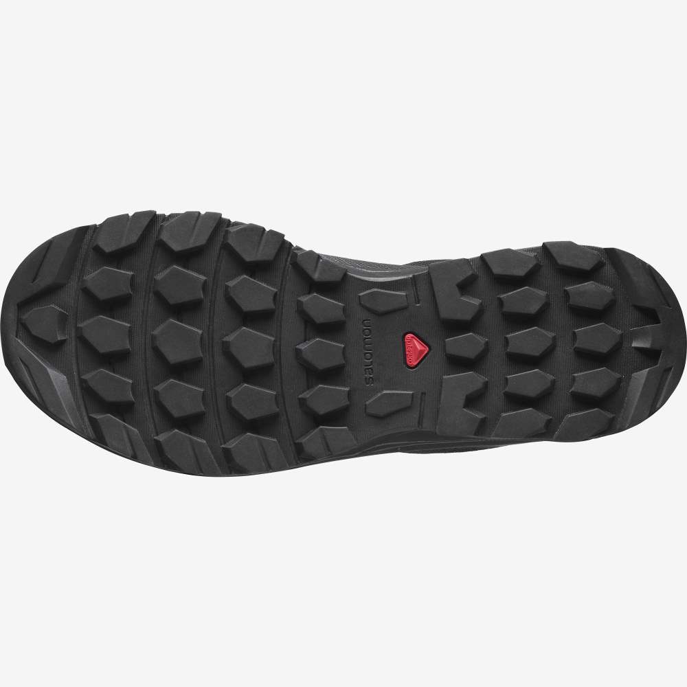 Black Green Salomon Vaya Gore-Tex Women's Hiking Shoes | 765918VKO