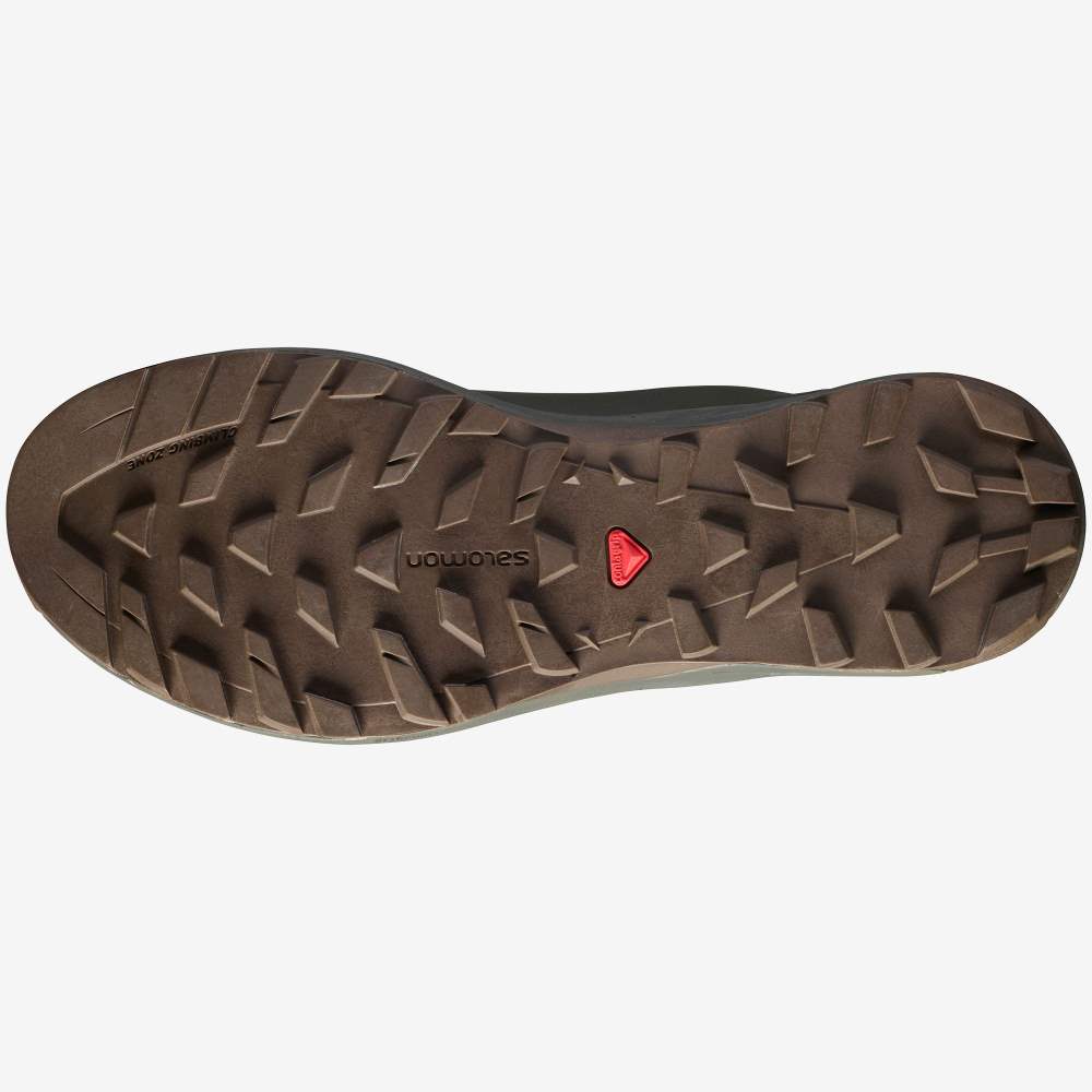 Black Green Salomon Xa-Alpine For The Broken Arm Women's Sneakers | 829761YET