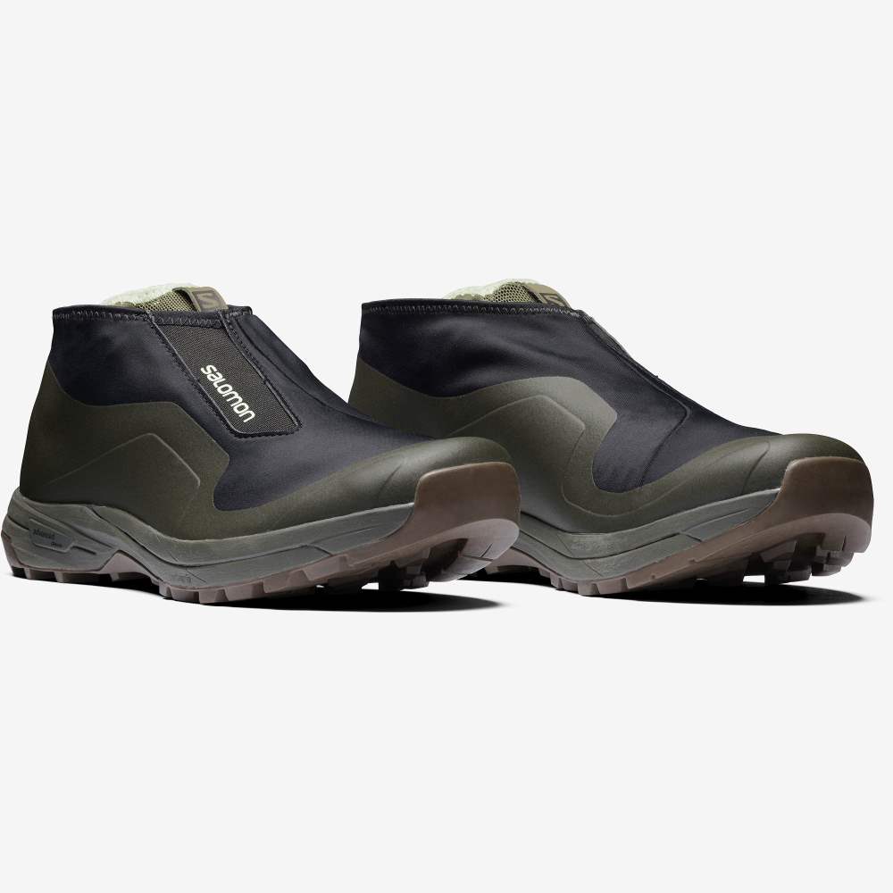 Black Green Salomon Xa-Alpine For The Broken Arm Men's Sport Shoes | 859042PWF