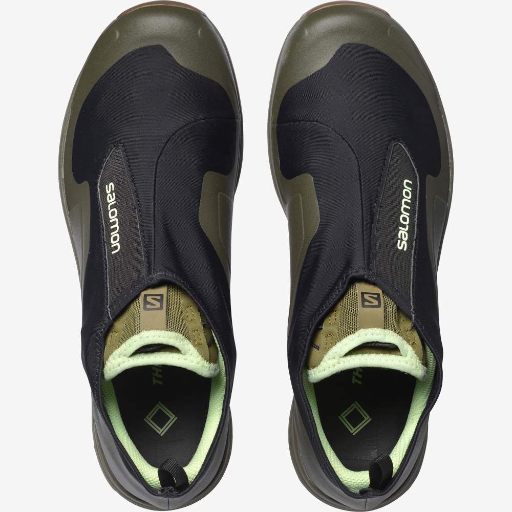 Black Green Salomon Xa-Alpine For The Broken Arm Men's Sport Shoes | 859042PWF