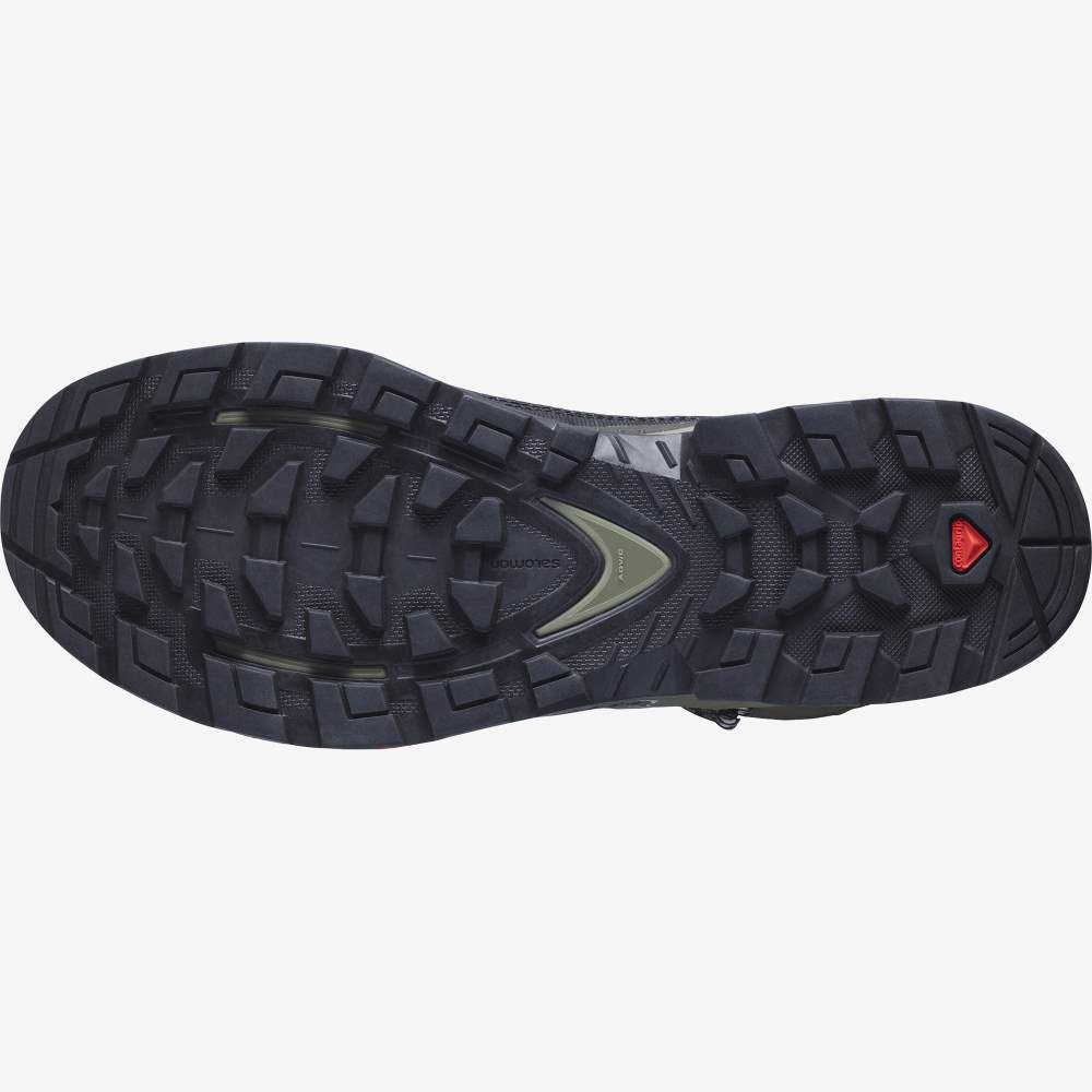 Black Olive Salomon Quest Element Gore-Tex Men's Hiking Shoes | 760241LHC
