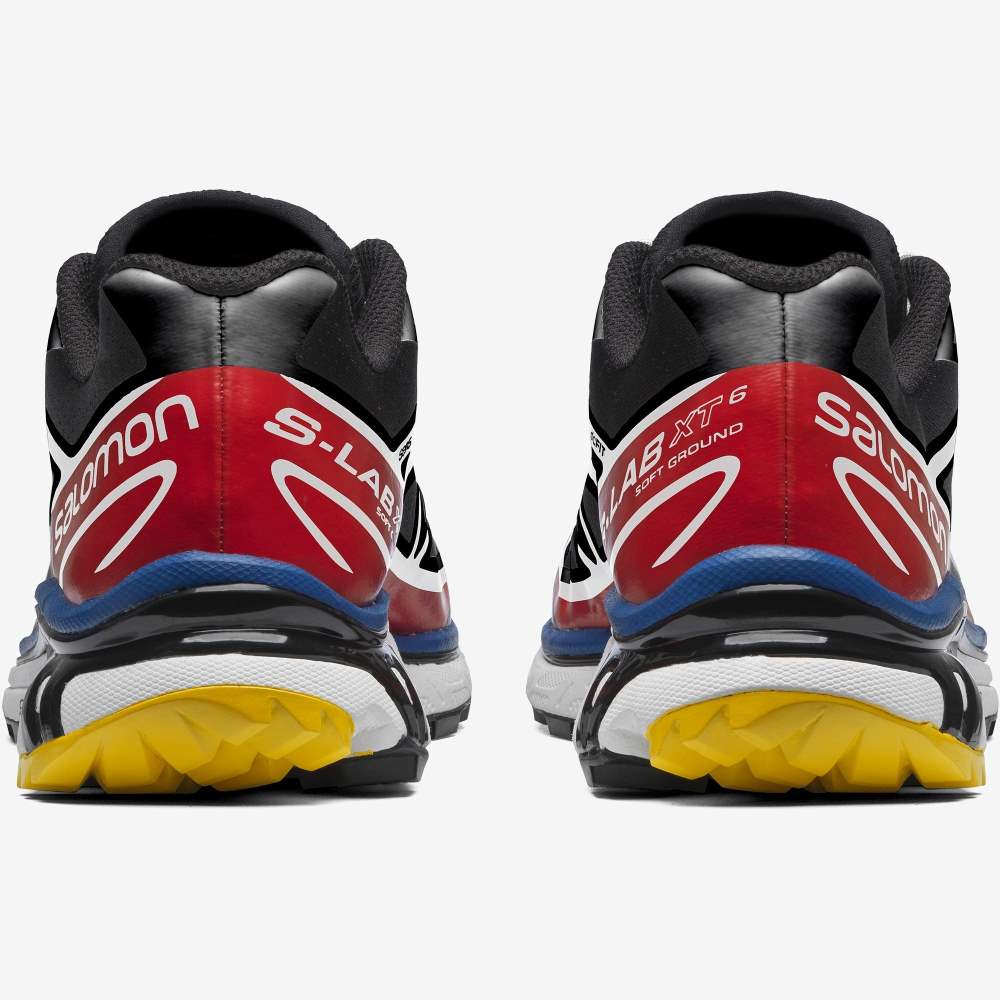Black Red Salomon Xt-6 Racing Men's Sport Shoes | 984521KZV