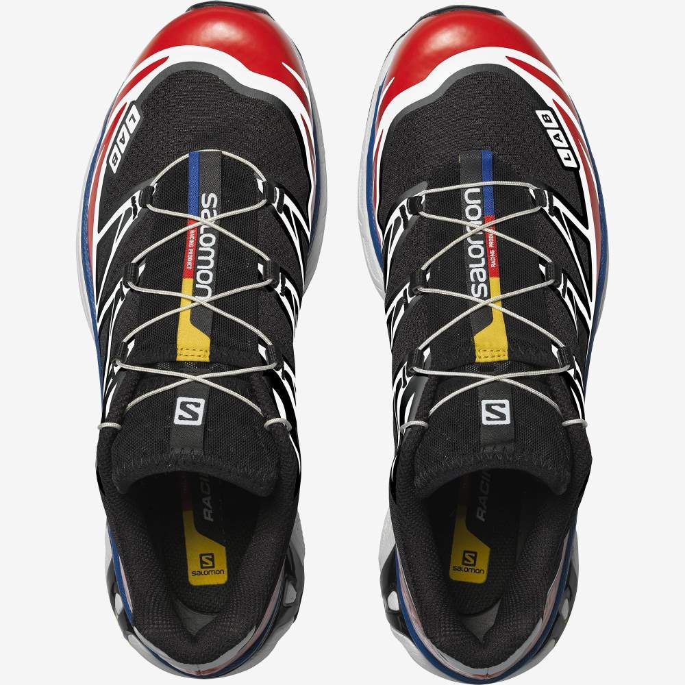 Black Red Salomon Xt-6 Racing Men's Sport Shoes | 984521KZV