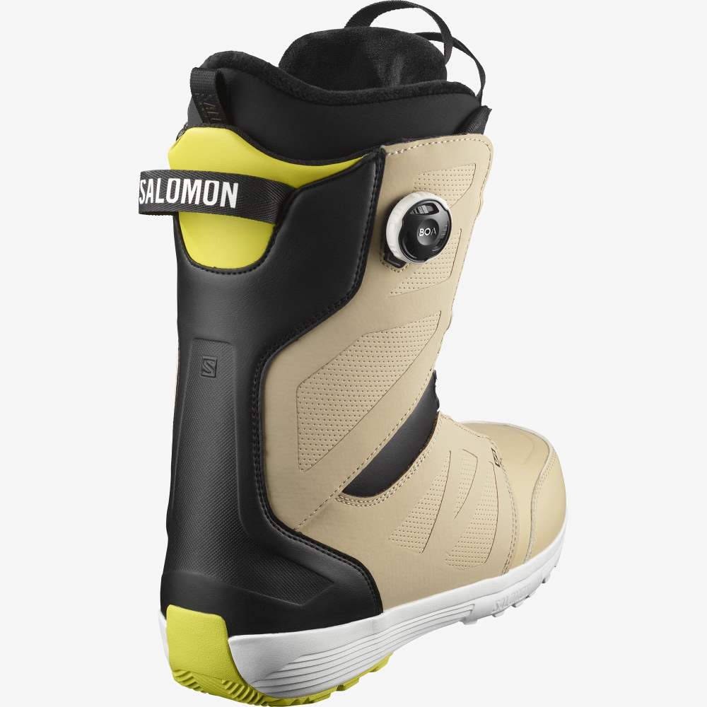 Black Rose Salomon Launch Boa Sj Color Men's Snow Boots | 826943OCR