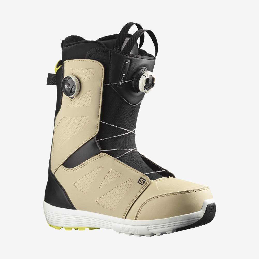 Black Rose Salomon Launch Boa Sj Color Men\'s Snow Boots | 826943OCR