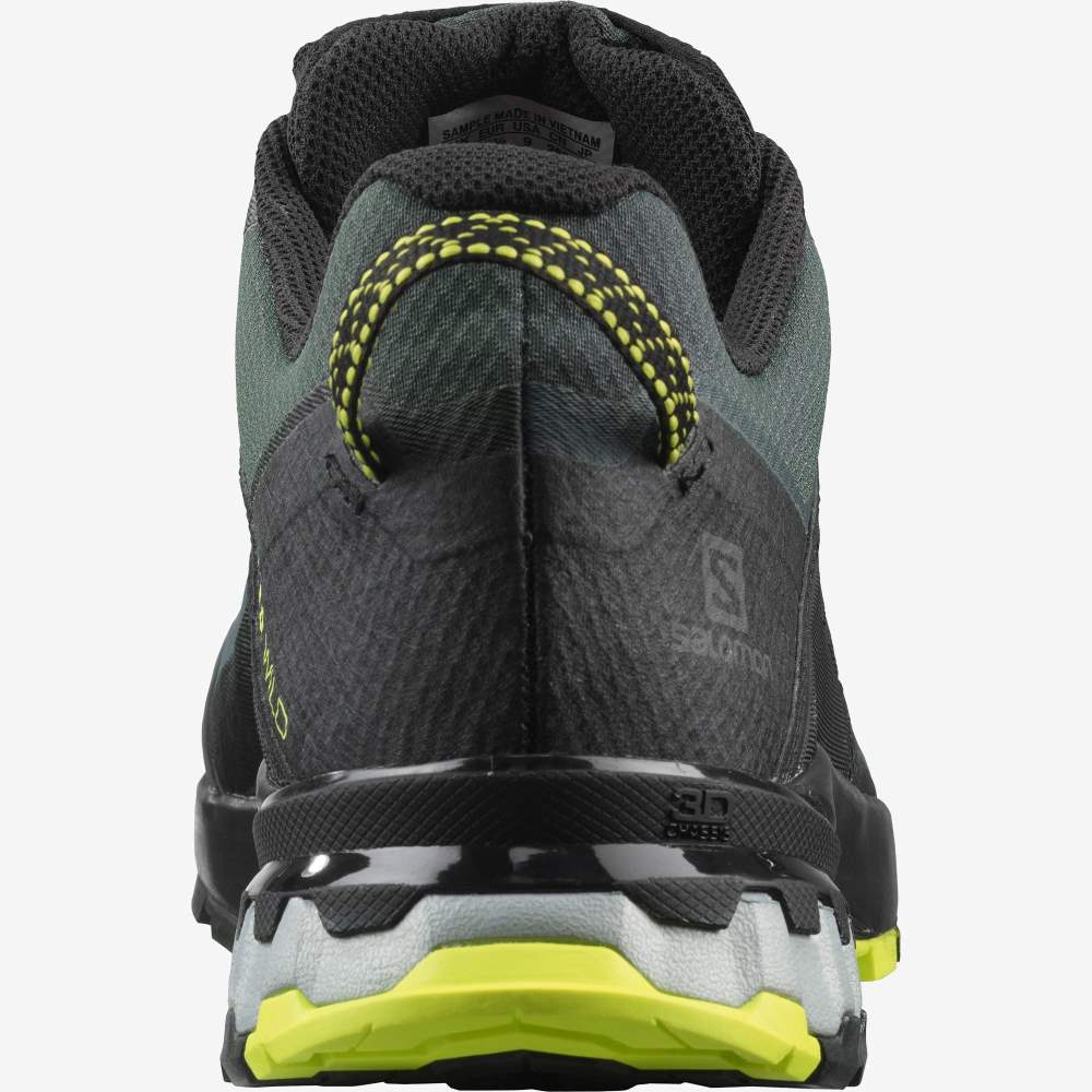 Black Rose Salomon Xa Wild Gore-Tex Men's Hiking Shoes | 785926PMU