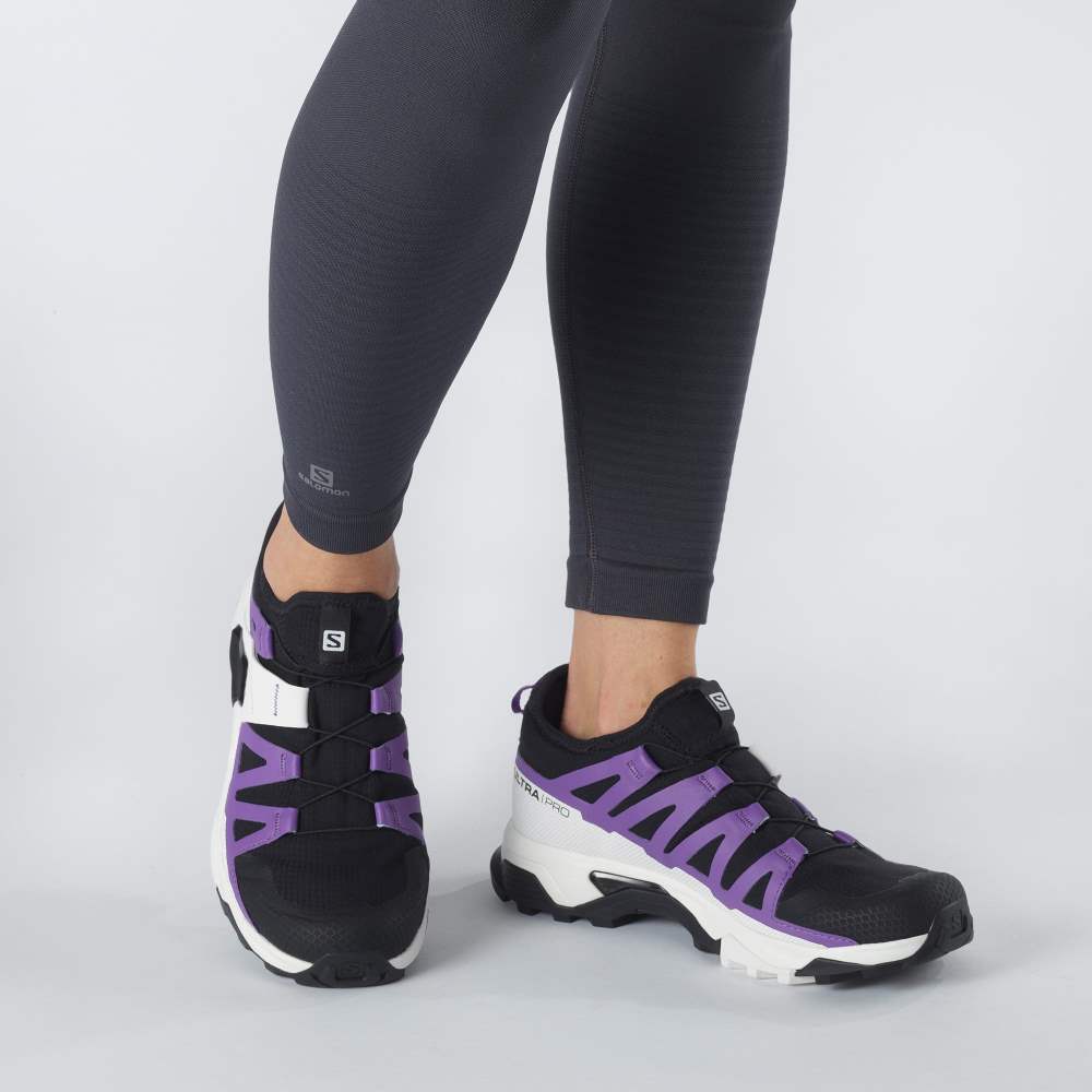 Black Royal Salomon X Ultra Pro Gore-Tex Women's Hiking Shoes | 273915QED
