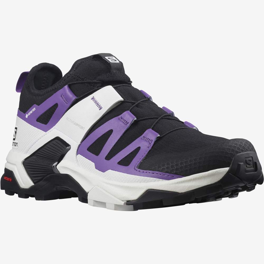 Black Royal Salomon X Ultra Pro Gore-Tex Women's Hiking Shoes | 273915QED
