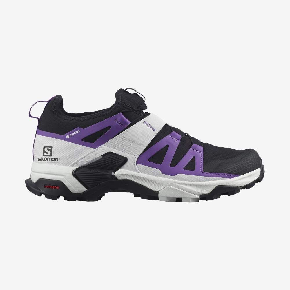 Black Royal Salomon X Ultra Pro Gore-Tex Women\'s Hiking Shoes | 273915QED