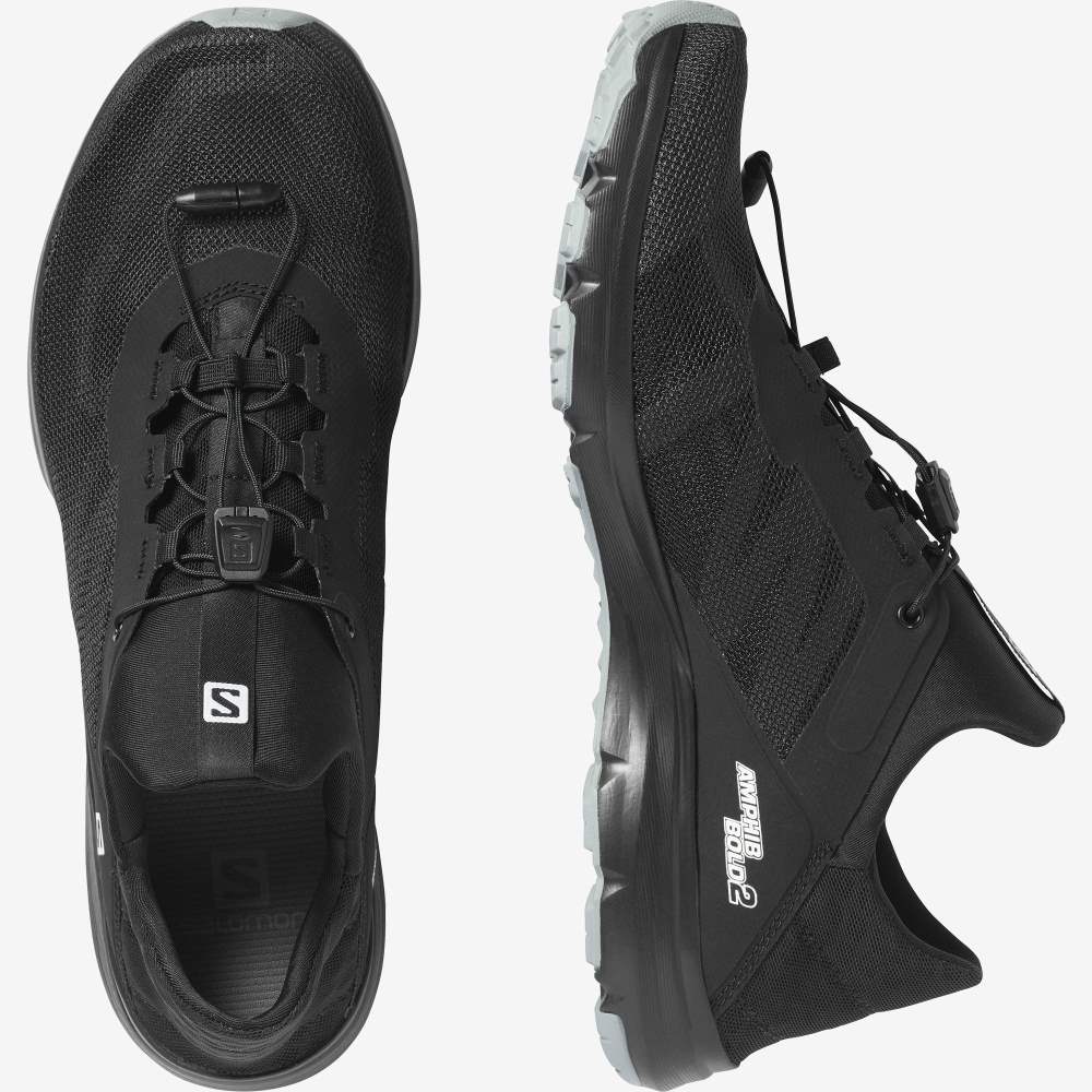 Black Salomon Amphib Bold 2 Men's Water Shoes | 580231HJZ