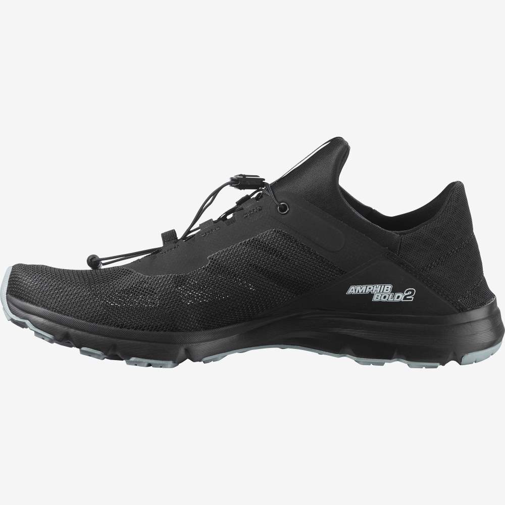 Black Salomon Amphib Bold 2 Men's Water Shoes | 580231HJZ