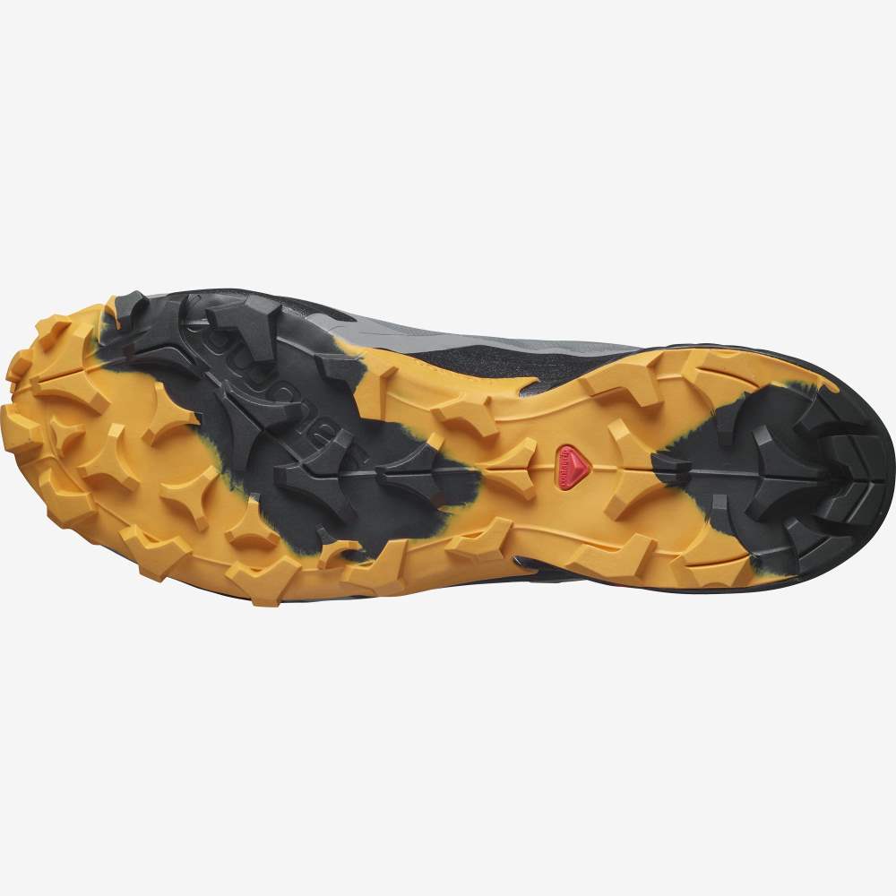 Black Salomon Cross Hike Gore-Tex Men's Hiking Shoes | 203547GYE