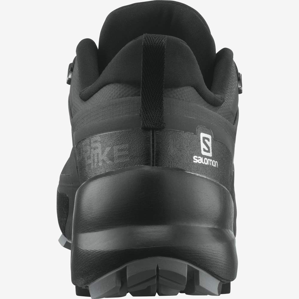 Black Salomon Cross Hike Gore-Tex Women's Hiking Shoes | 804279PQW