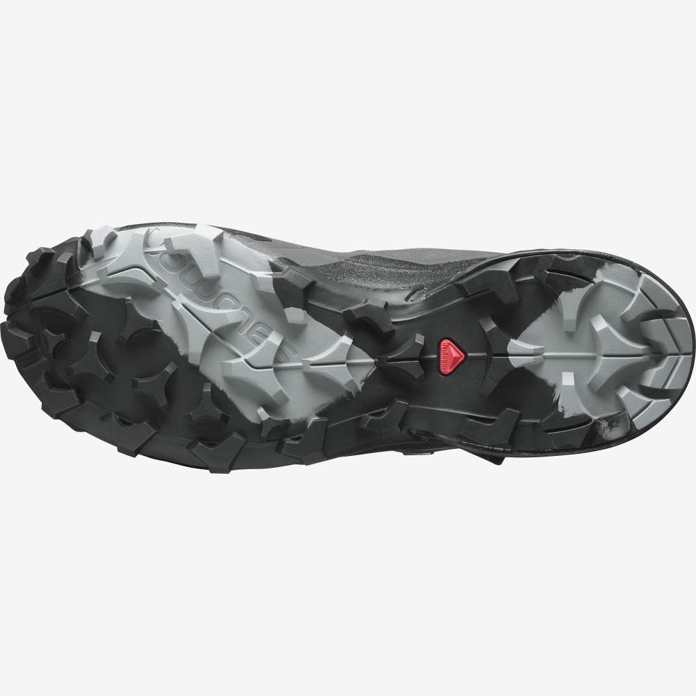 Black Salomon Cross Hike Gore-Tex Women's Hiking Shoes | 804279PQW