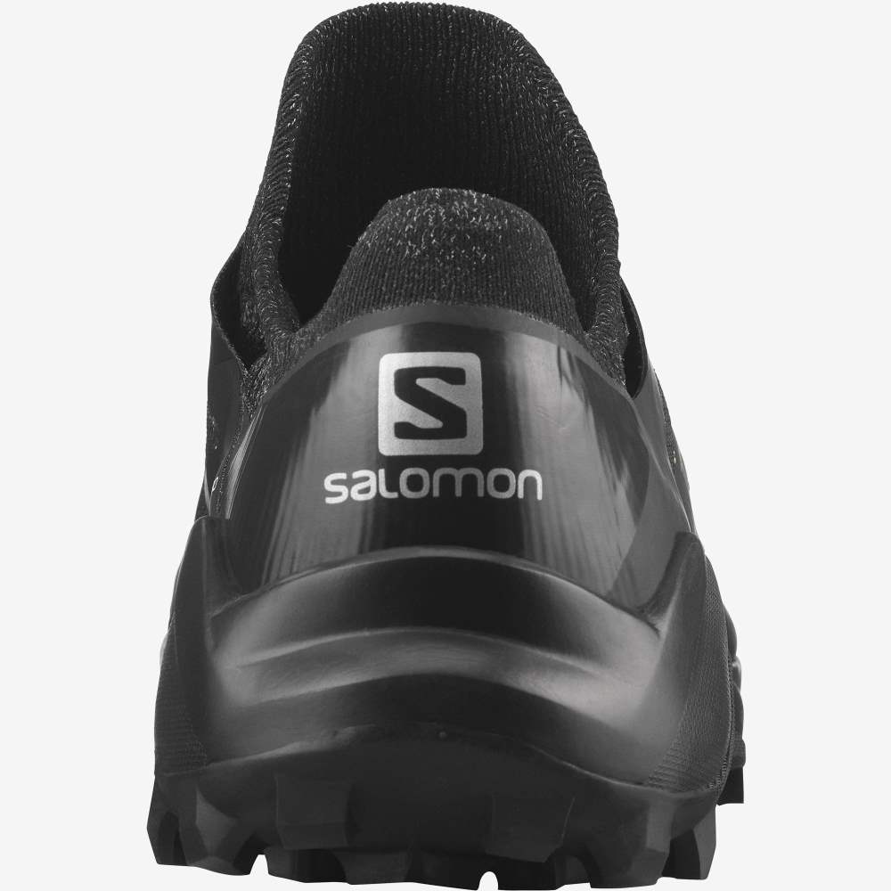 Black Salomon Cross Pro 2 Men's Trail Running Shoes | 571328CTV