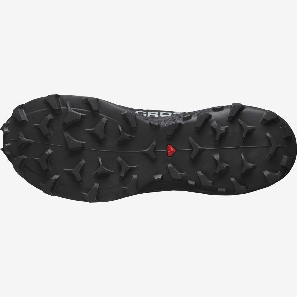 Black Salomon Cross Pro 2 Men's Trail Running Shoes | 571328CTV