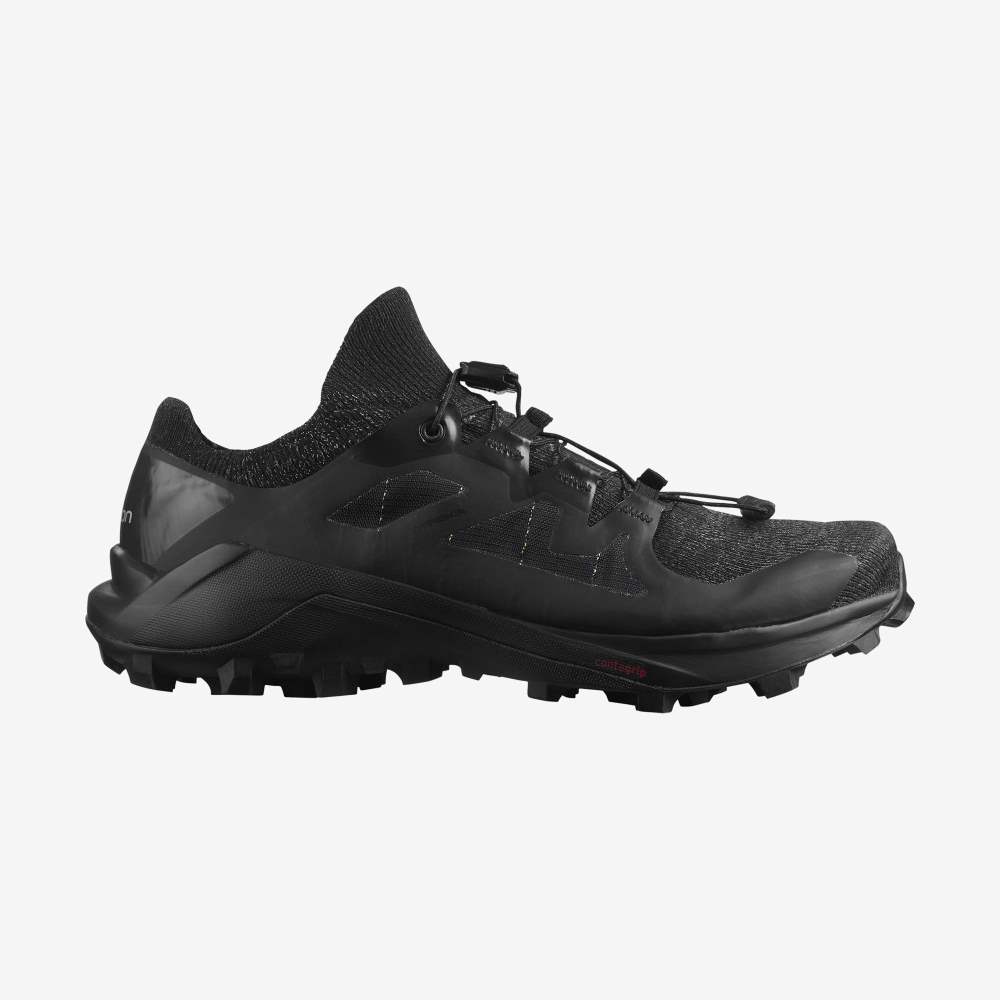 Black Salomon Cross Pro 2 Women\'s Trail Running Shoes | 302164WJA