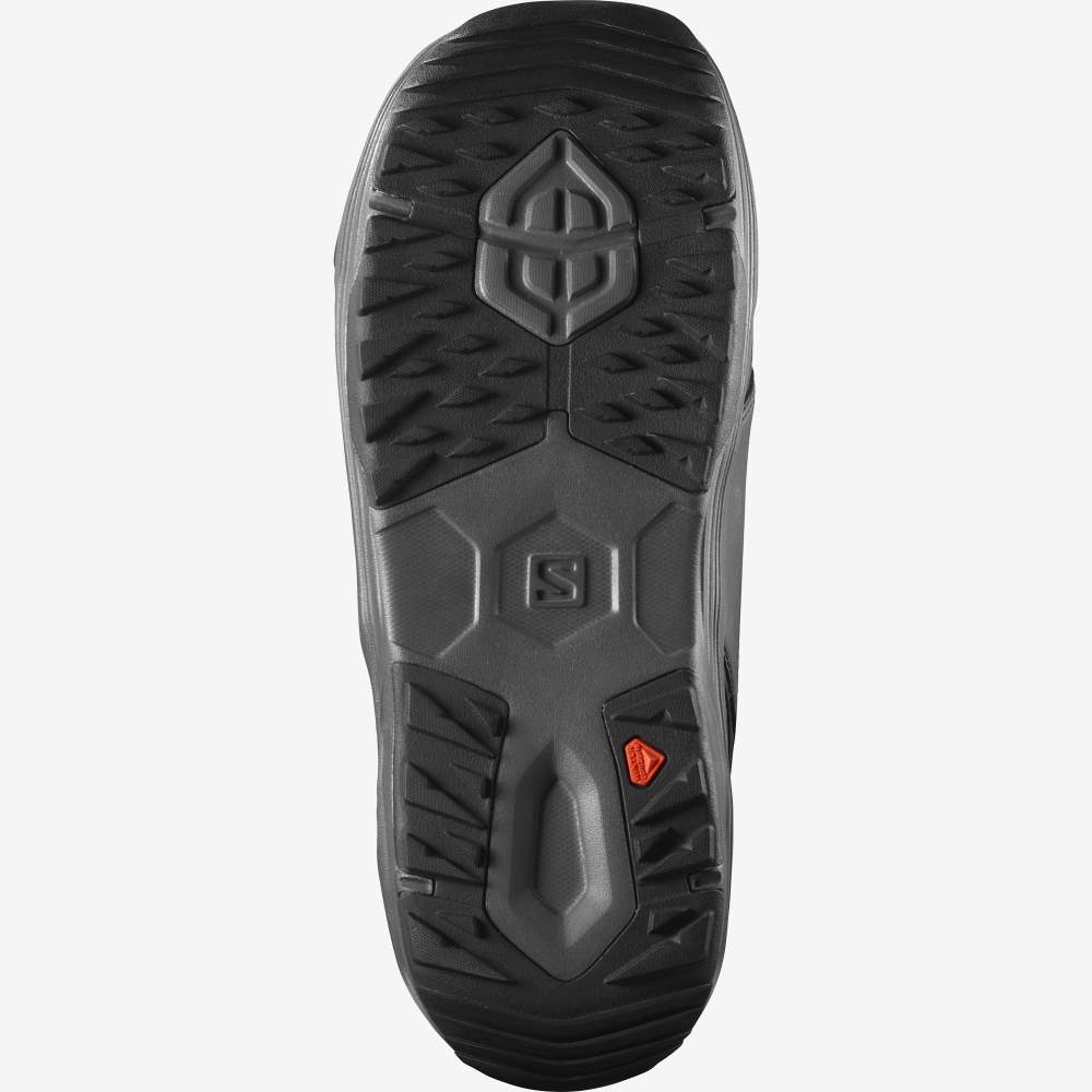 Black Salomon Dialogue Men's Snow Boots | 509723IMB