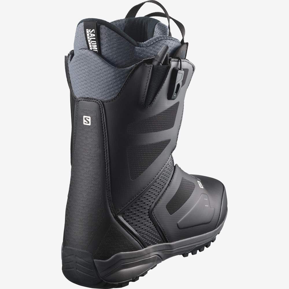 Black Salomon Dialogue Men's Snow Boots | 509723IMB