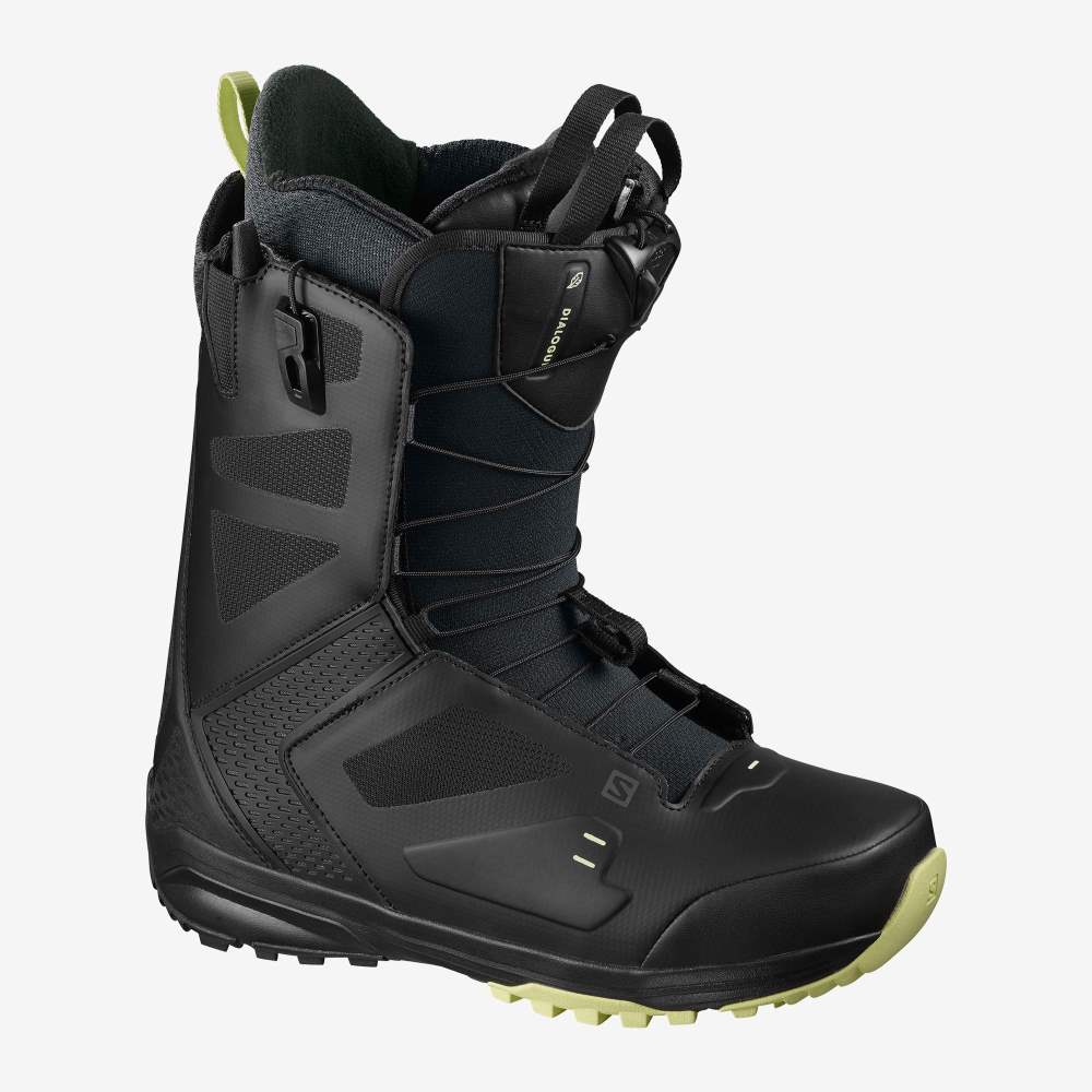 Black Salomon Dialogue Men\'s Snow Boots | 894536APG
