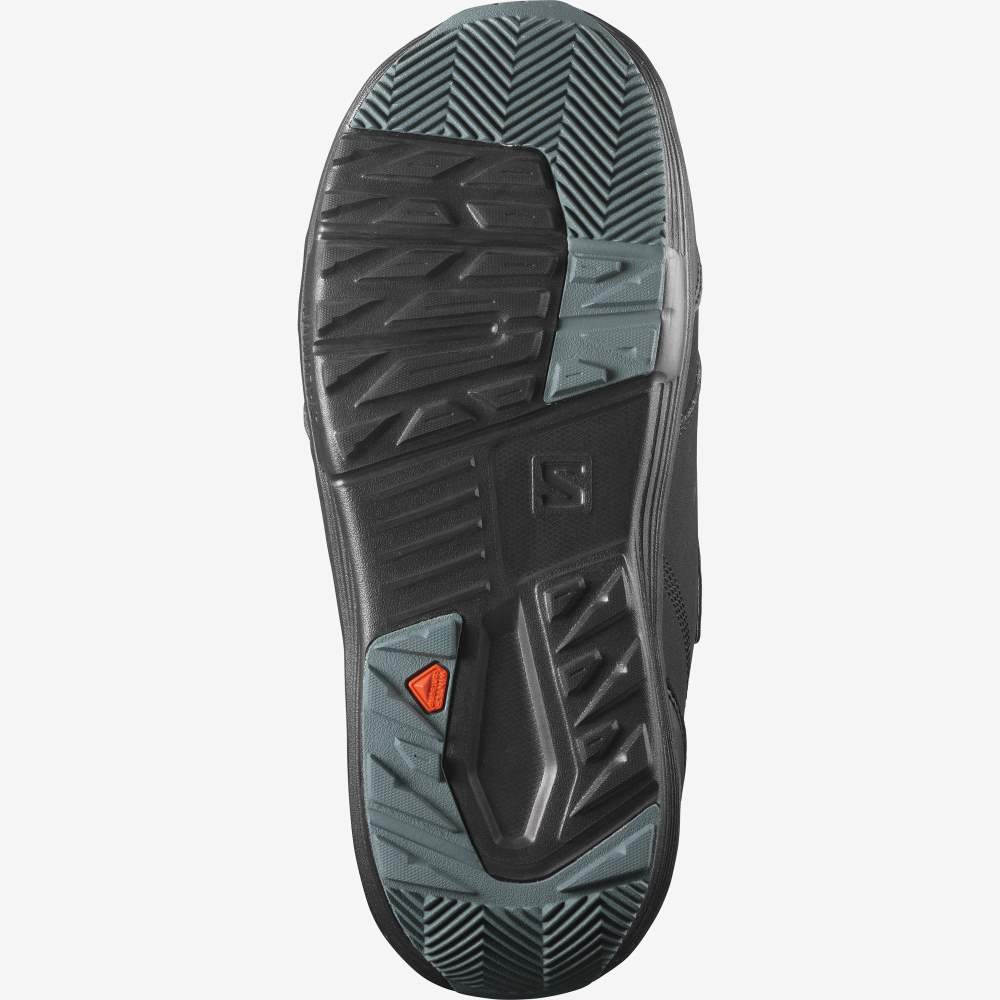 Black Salomon Ivy Boa Women's Snow Boots | 160378WKB