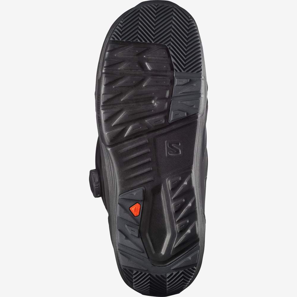 Black Salomon Launch Boa Sj Boa Men's Snow Boots | 408762RTE