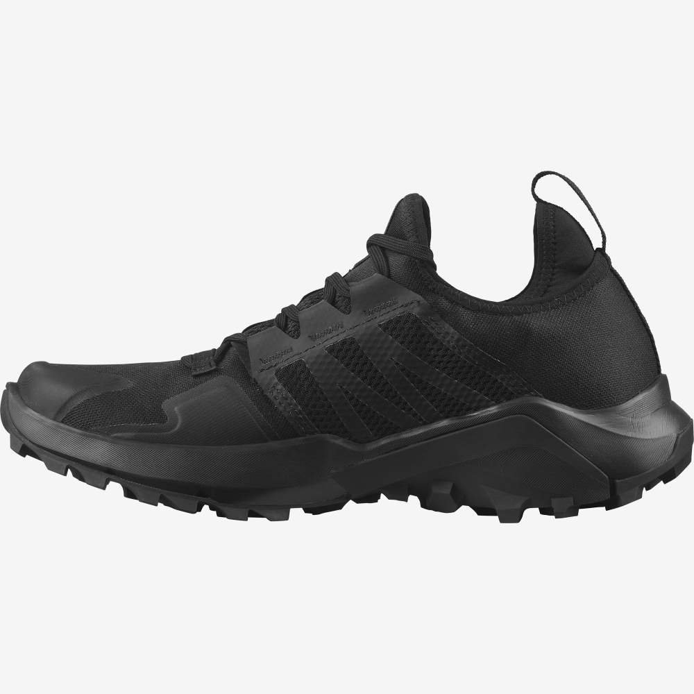 Black Salomon Madcross Gore-Tex Men's Trail Running Shoes | 023586QVE