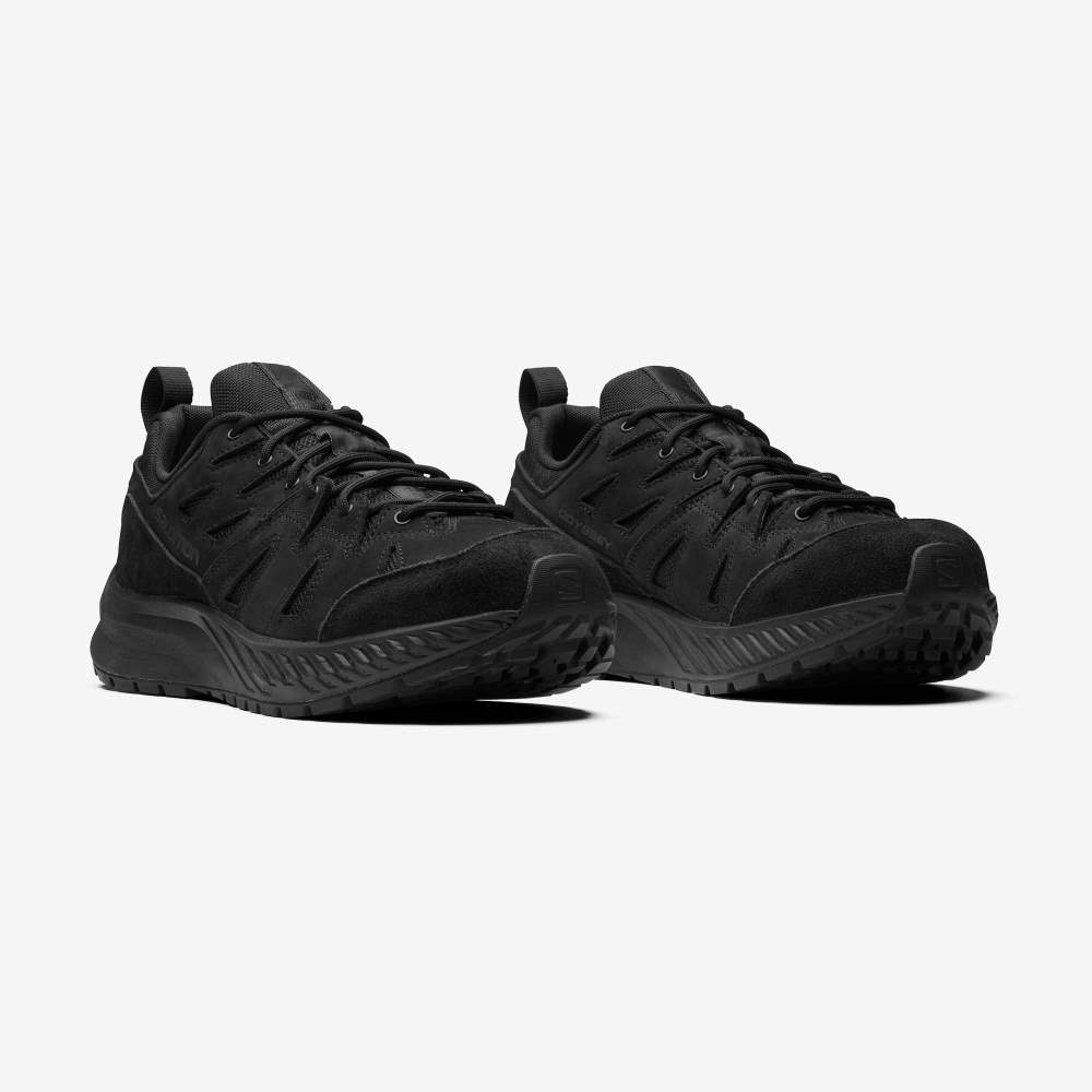 Black Salomon Odyssey Advanced Men's Sport Shoes | 381640TUG