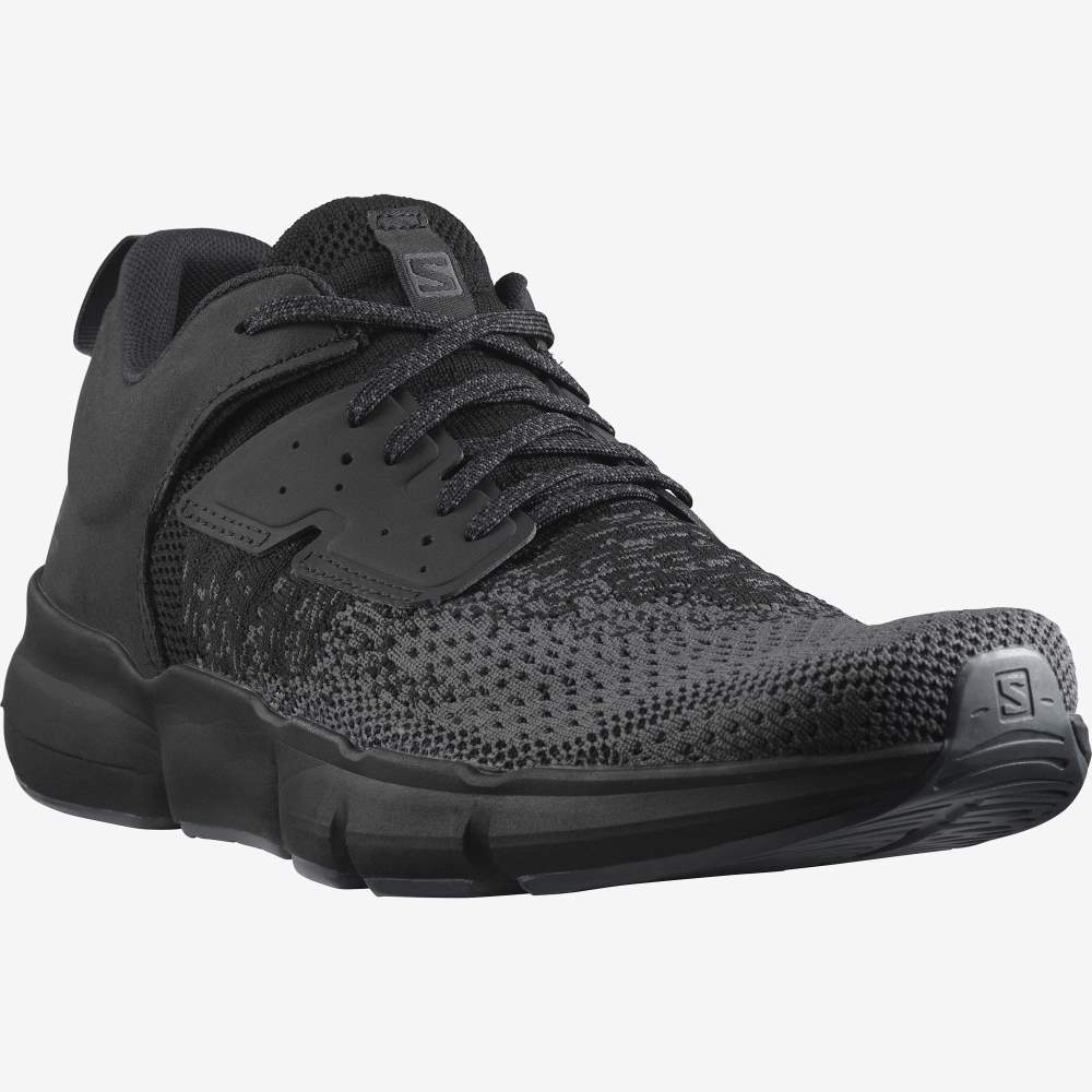 Black Salomon Predict Soc Men's Running Shoes | 024315RYL