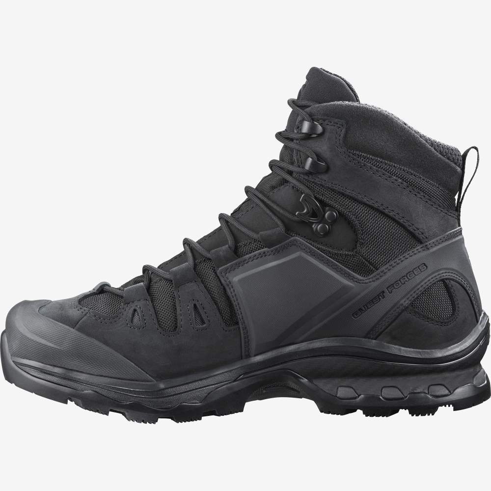 Black Salomon Quest 4d Gore-Tex Forces 2 Men's Trail Running Shoes | 356108JZF