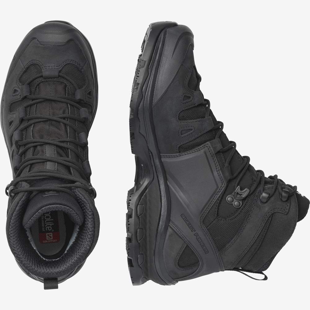 Black Salomon Quest 4d Gore-Tex Forces 2 Women's Trail Running Shoes | 640178FUR