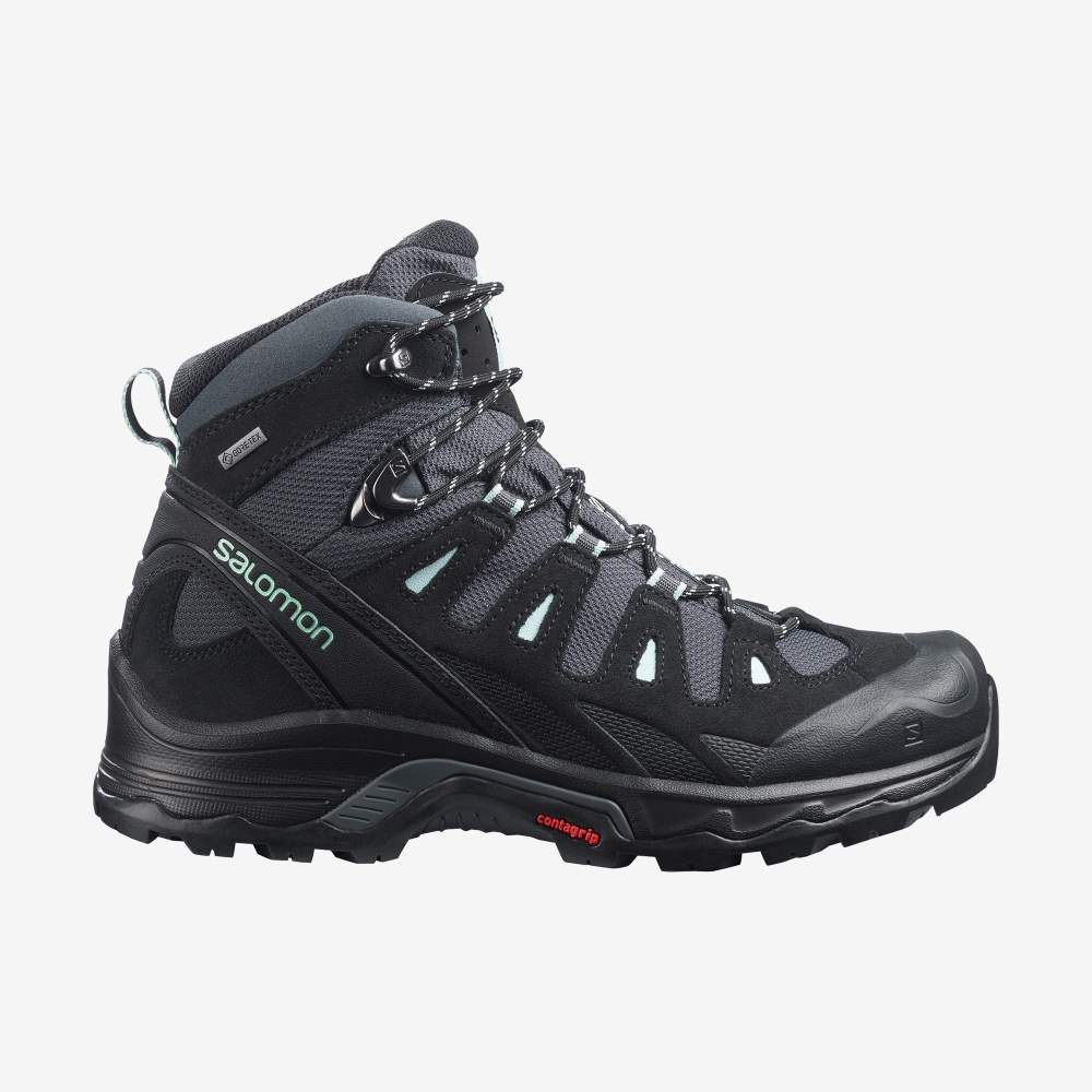 Black Salomon Quest Prime Gtx W Women\'s Hiking Shoes | 530481YBU