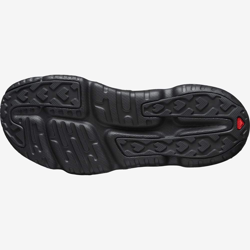 Black Salomon Reelax Break 5.0 Men's Sandals | 843650WSI