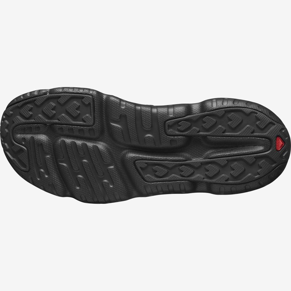 Black Salomon Reelax Slide 5.0 Men's Sandals | 647519HNK