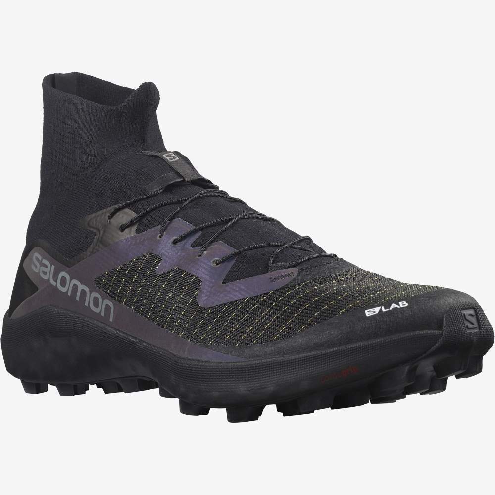 Black Salomon S/Lab Cross 2 Men's Trail Running Shoes | 924318CXL