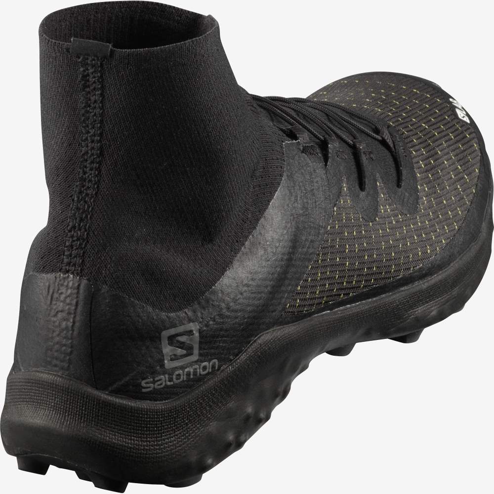 Black Salomon S/Lab Cross Women's Trail Running Shoes | 276845VXB