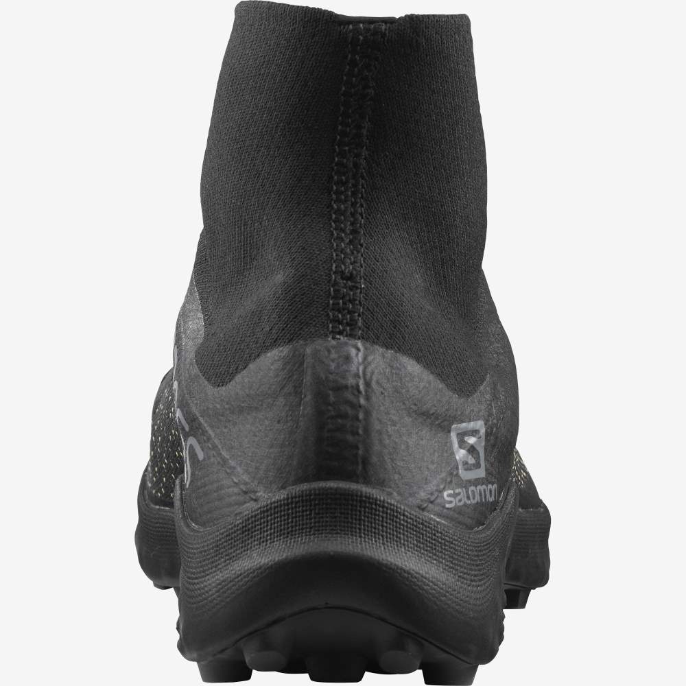 Black Salomon S/Lab Cross Women's Trail Running Shoes | 276845VXB