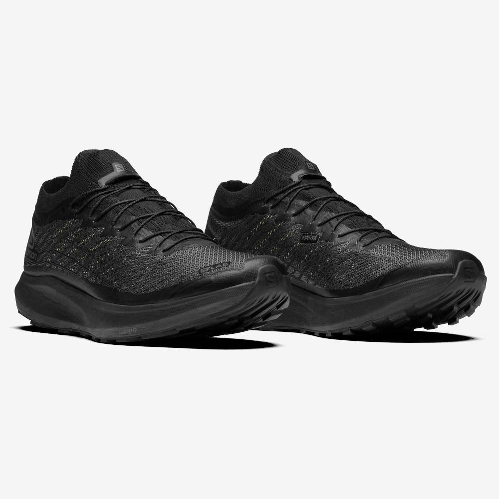 Black Salomon S/Lab Pulsar Black Limited Men's Sport Shoes | 860795BWP