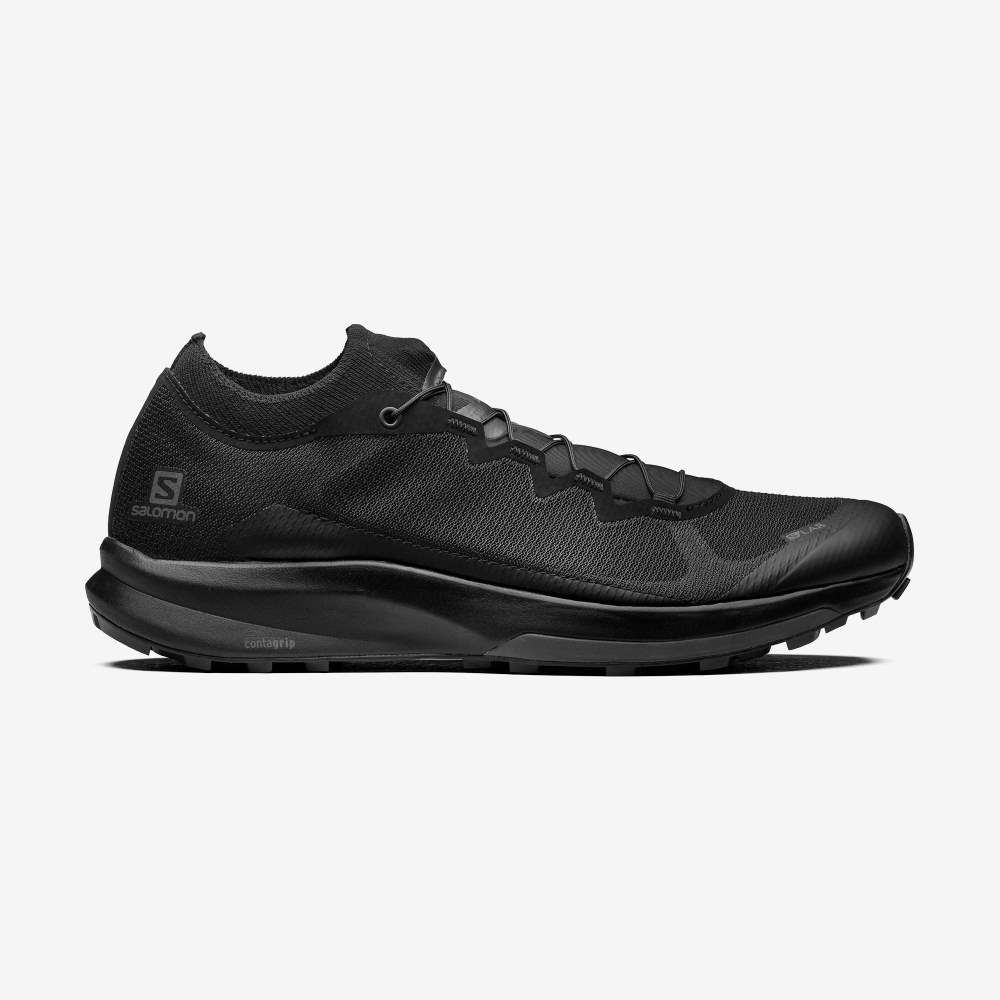 Black Salomon S/Lab Ultra 3 Black Ltd Men\'s Sport Shoes | 912867QES