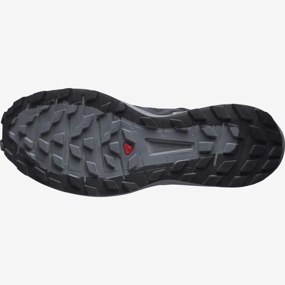 Black Salomon Sense Ride 4 Men's Trail Running Shoes | 170562XAQ