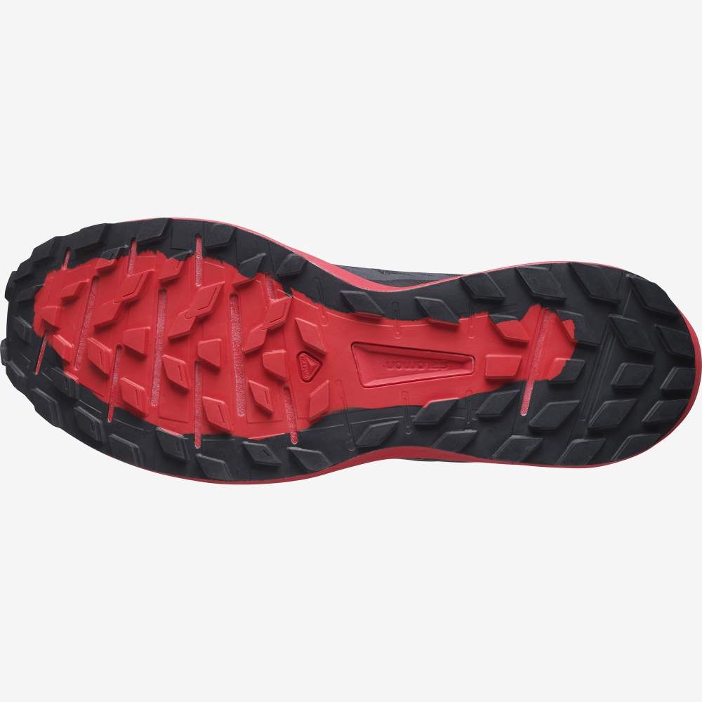 Black Salomon Sense Ride 4 Men's Trail Running Shoes | 283945EOK