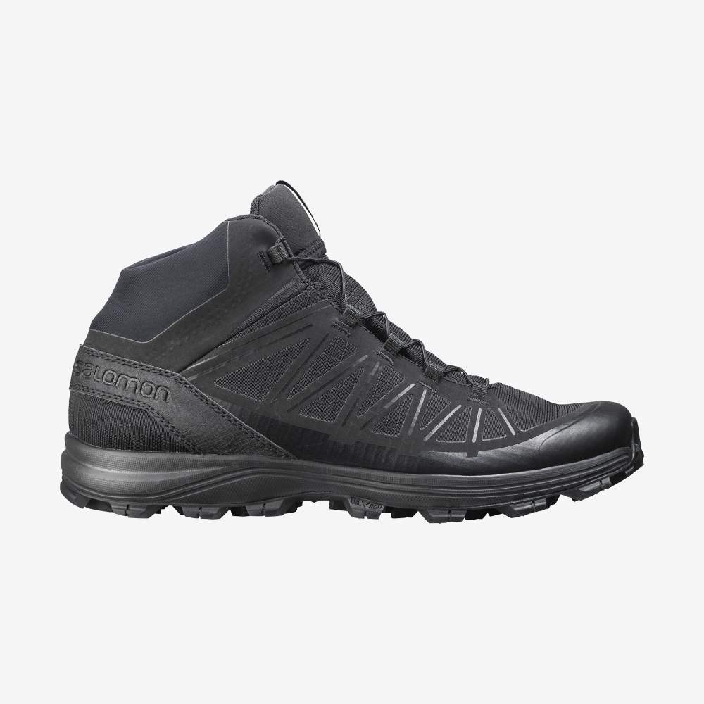 Black Salomon Speed Assault Men\'s Trail Running Shoes | 750698SMR
