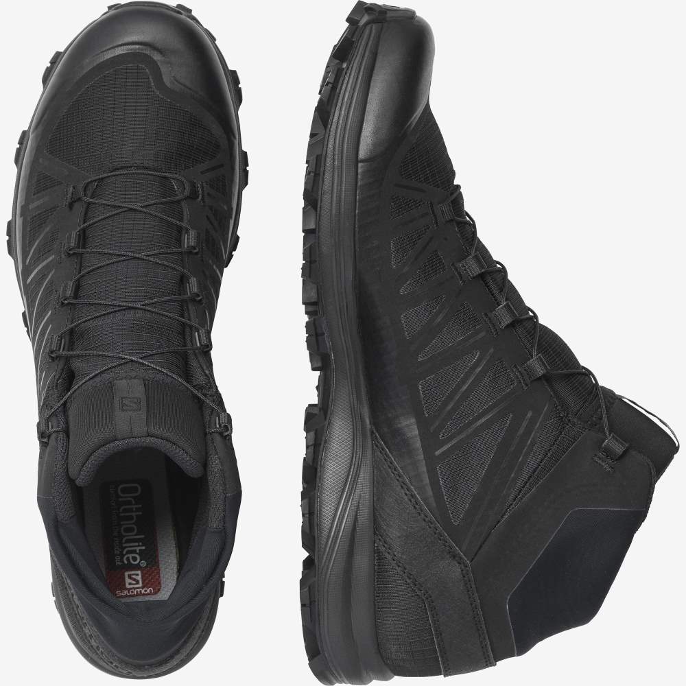 Black Salomon Speed Assault Women's Trail Running Shoes | 124509INY