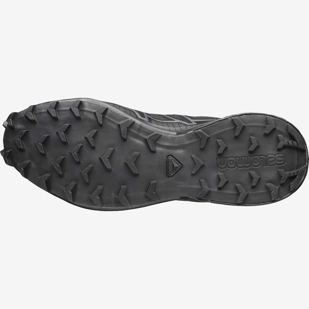 Black Salomon Speedcross 4 Wide Forces Women's Trail Running Shoes | 105289QAH