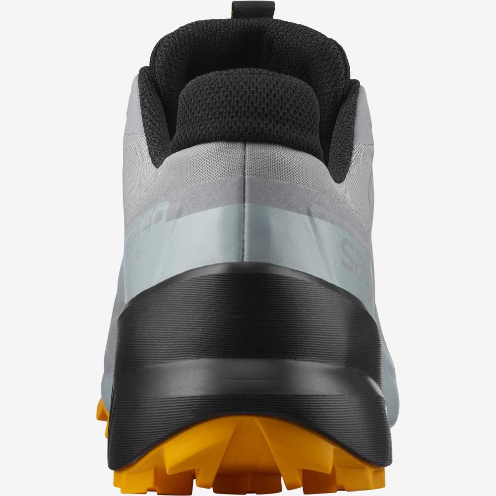Black Salomon Speedcross 5 Gore-Tex Men's Trail Running Shoes | 086154DYW